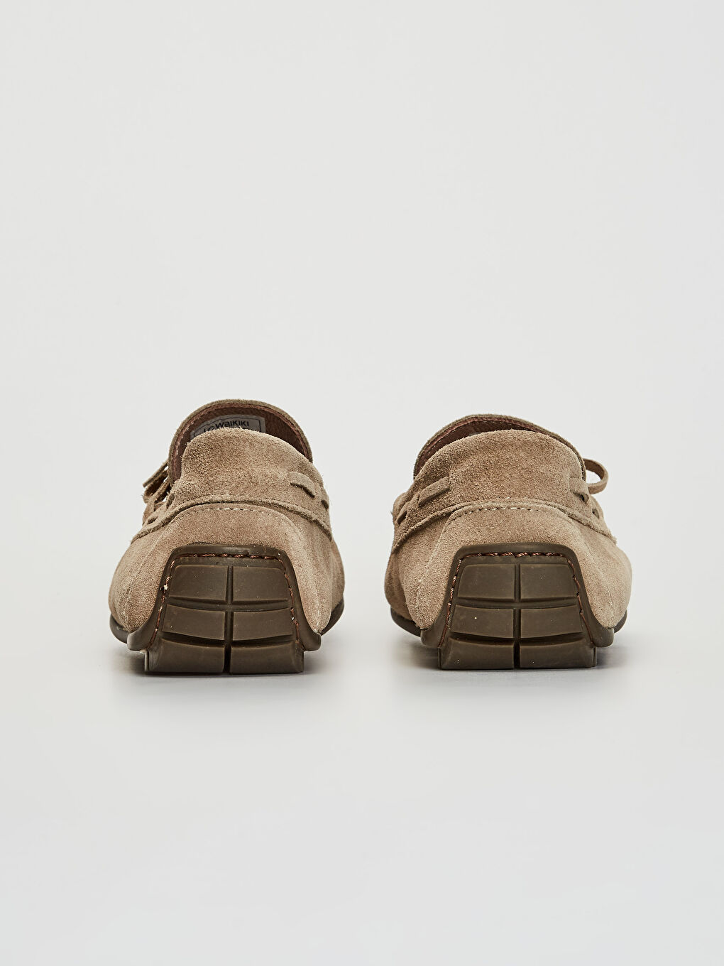 Bej Erkek Hakiki Deri Loafer Ayakkabı-3