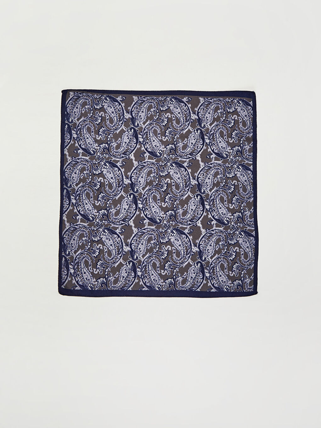 Patterned Men's Tie, Handkerchief and Badge-3