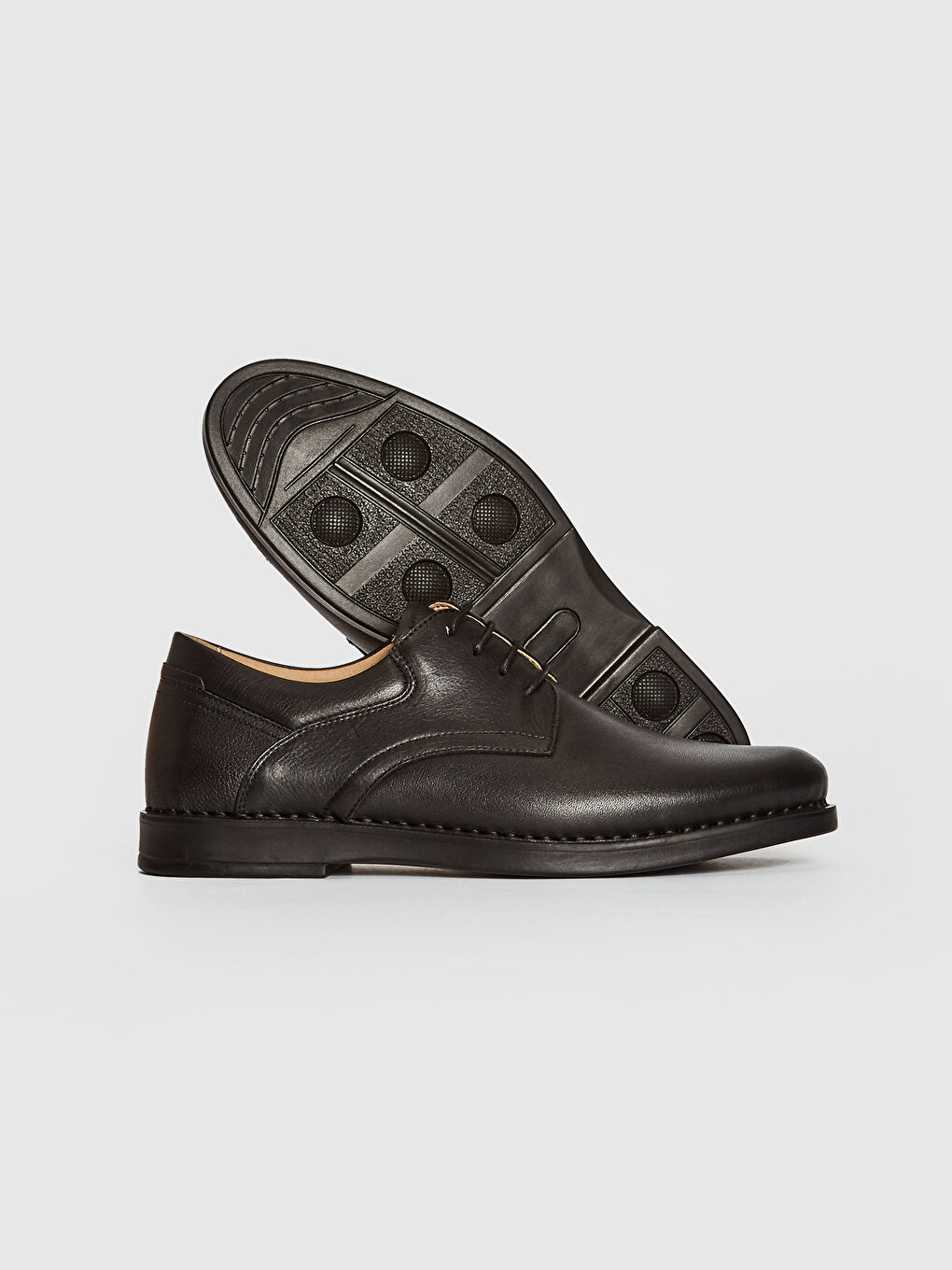 Men's Classic Genuine Leather Derby Shoes-2