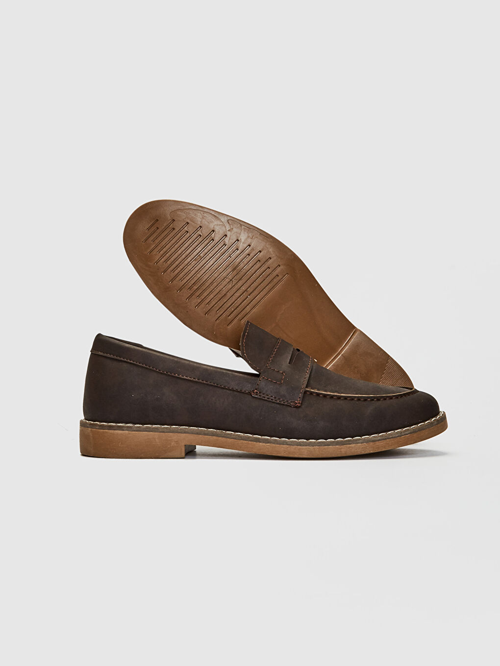 Kahverengi Kahve Klasik Ayakkabı-2