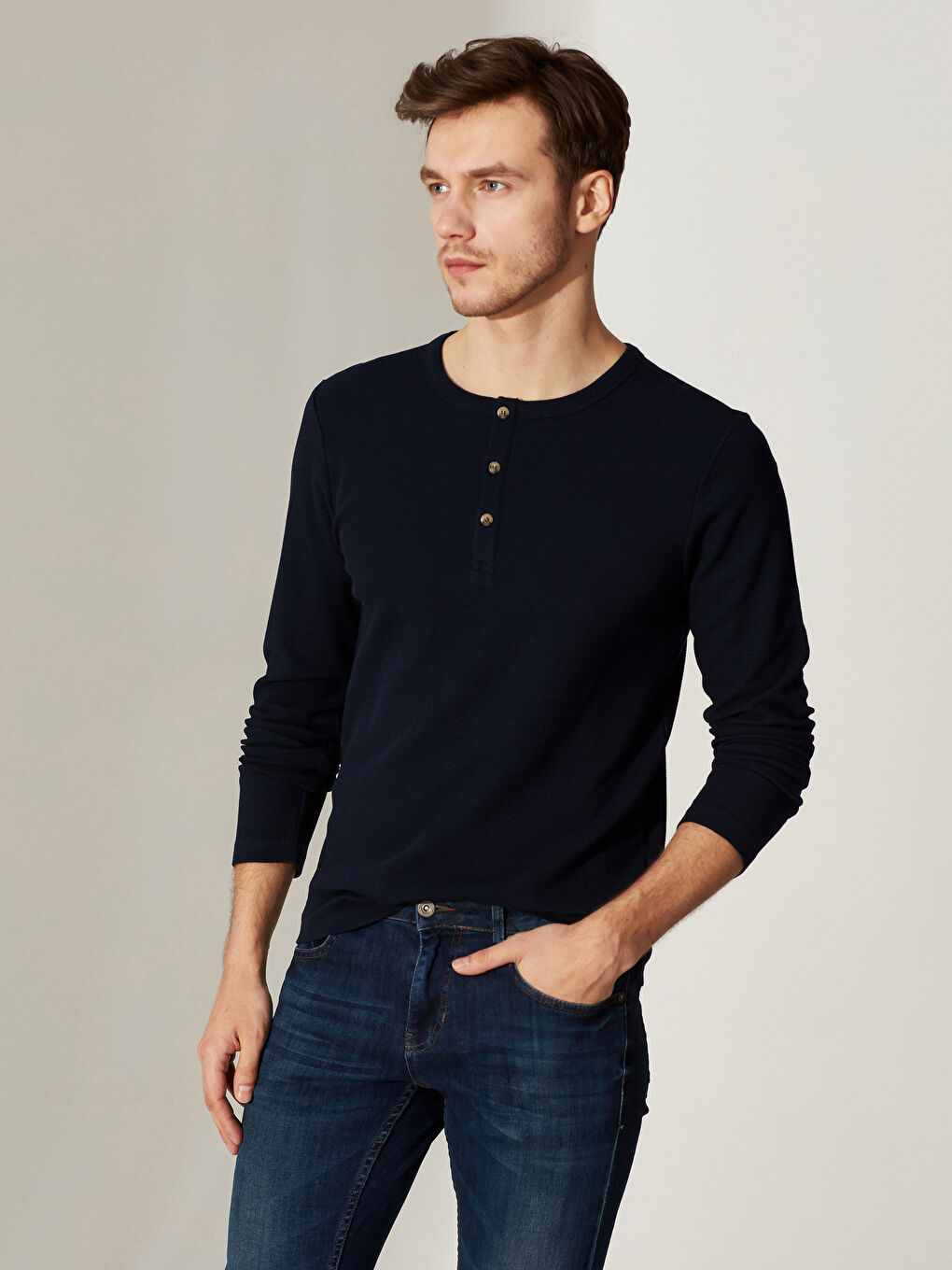 Lacivert Erkek Tişört