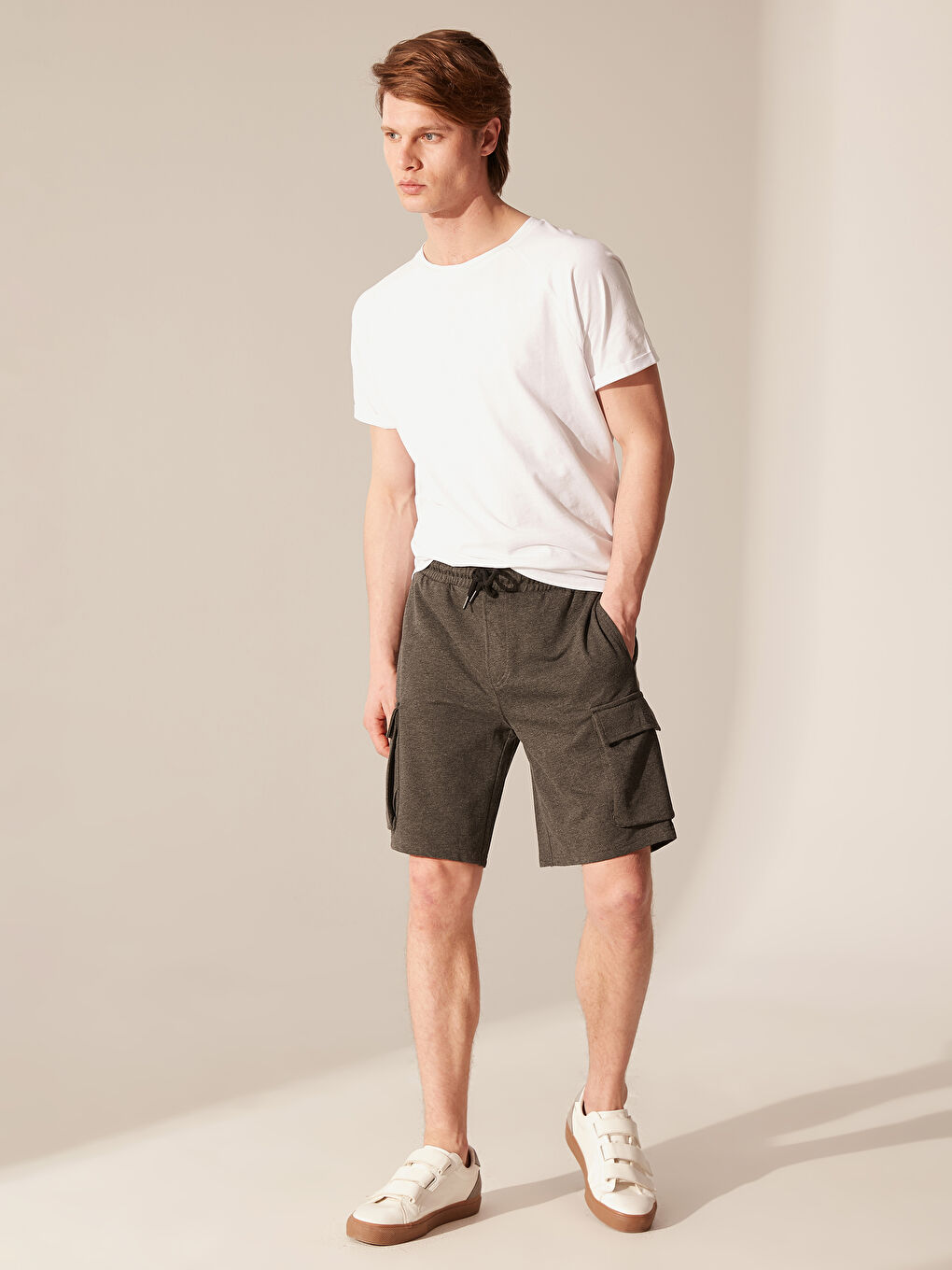 Antrasit Kargo Erkek Şort