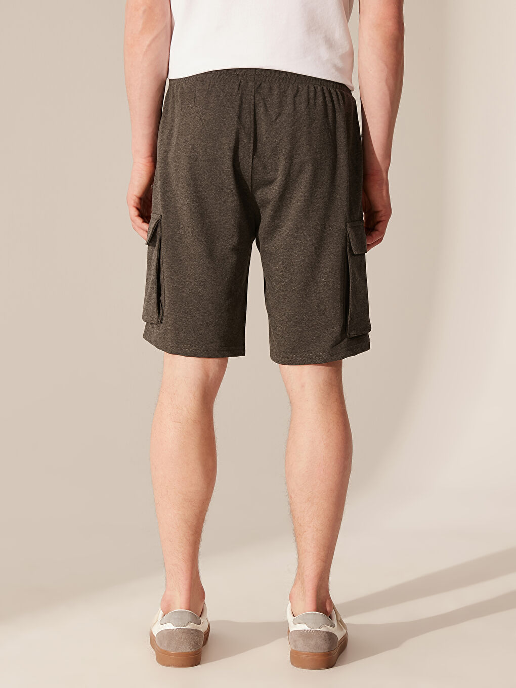 Antrasit Kargo Erkek Şort-3