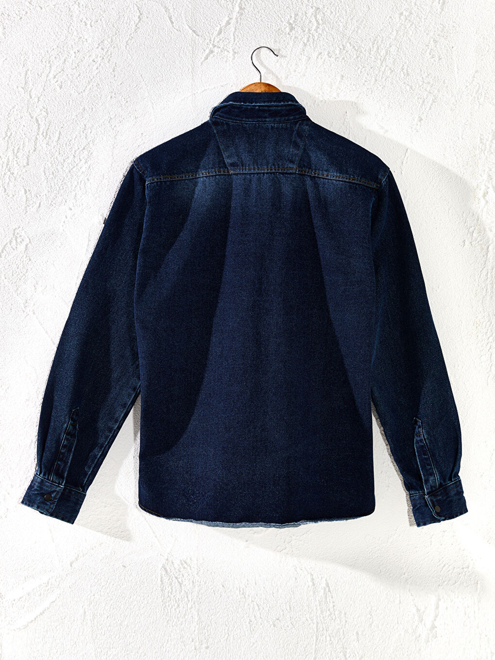 Джинсовая Рубашка Slim Fit для Мужчин-1