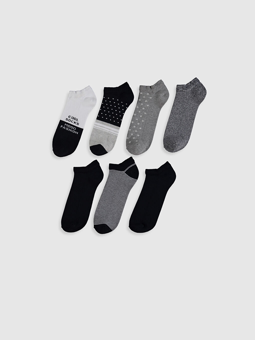 Karışık Erkek Patik Çorap-1