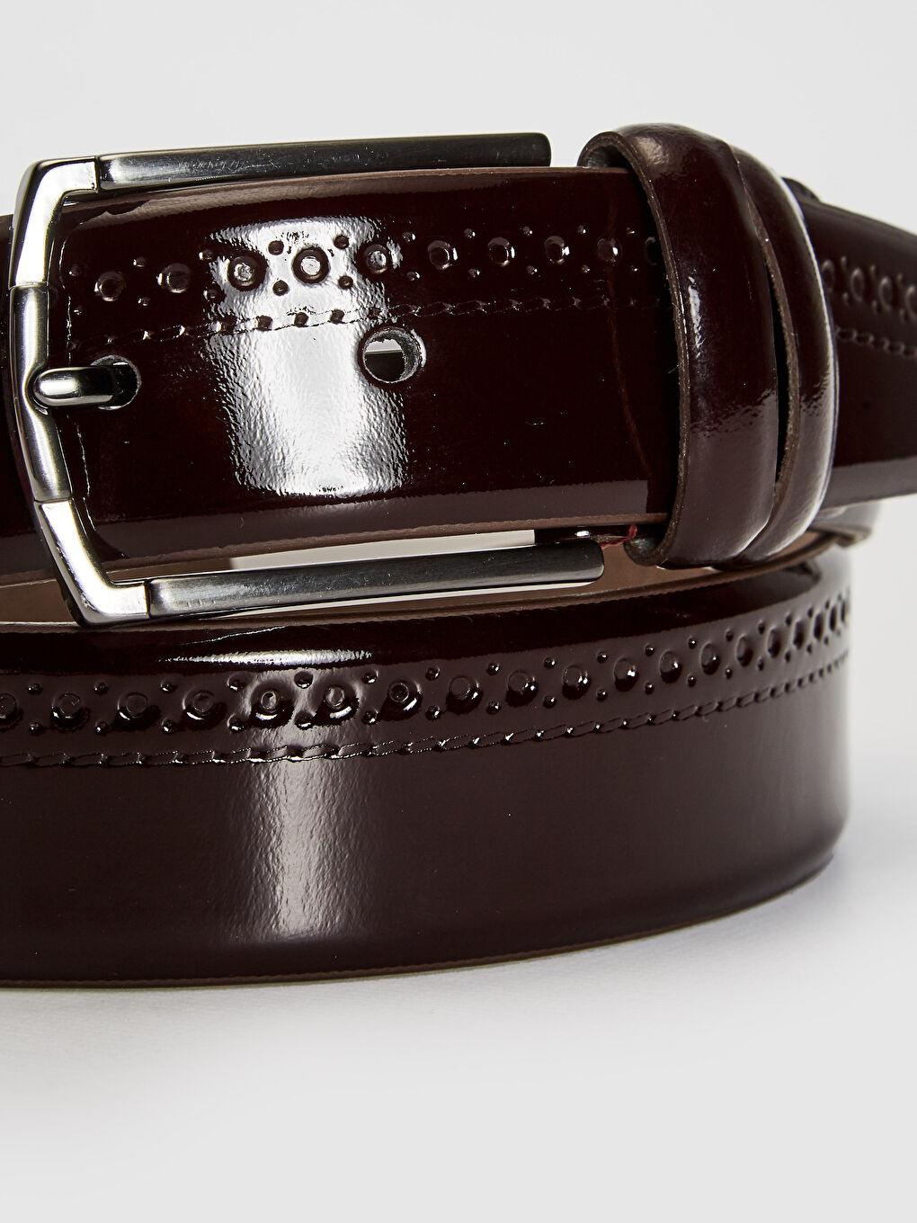 Bordo Hakiki Deri Rugan Kemer-2