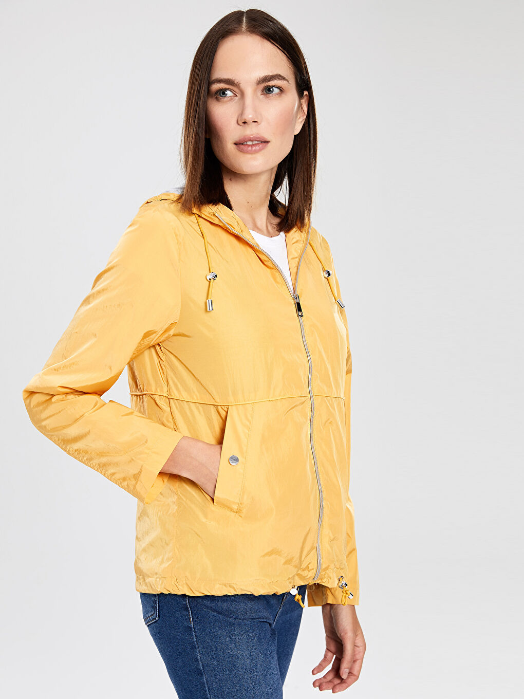 Imperméables JAUNE Femme-1