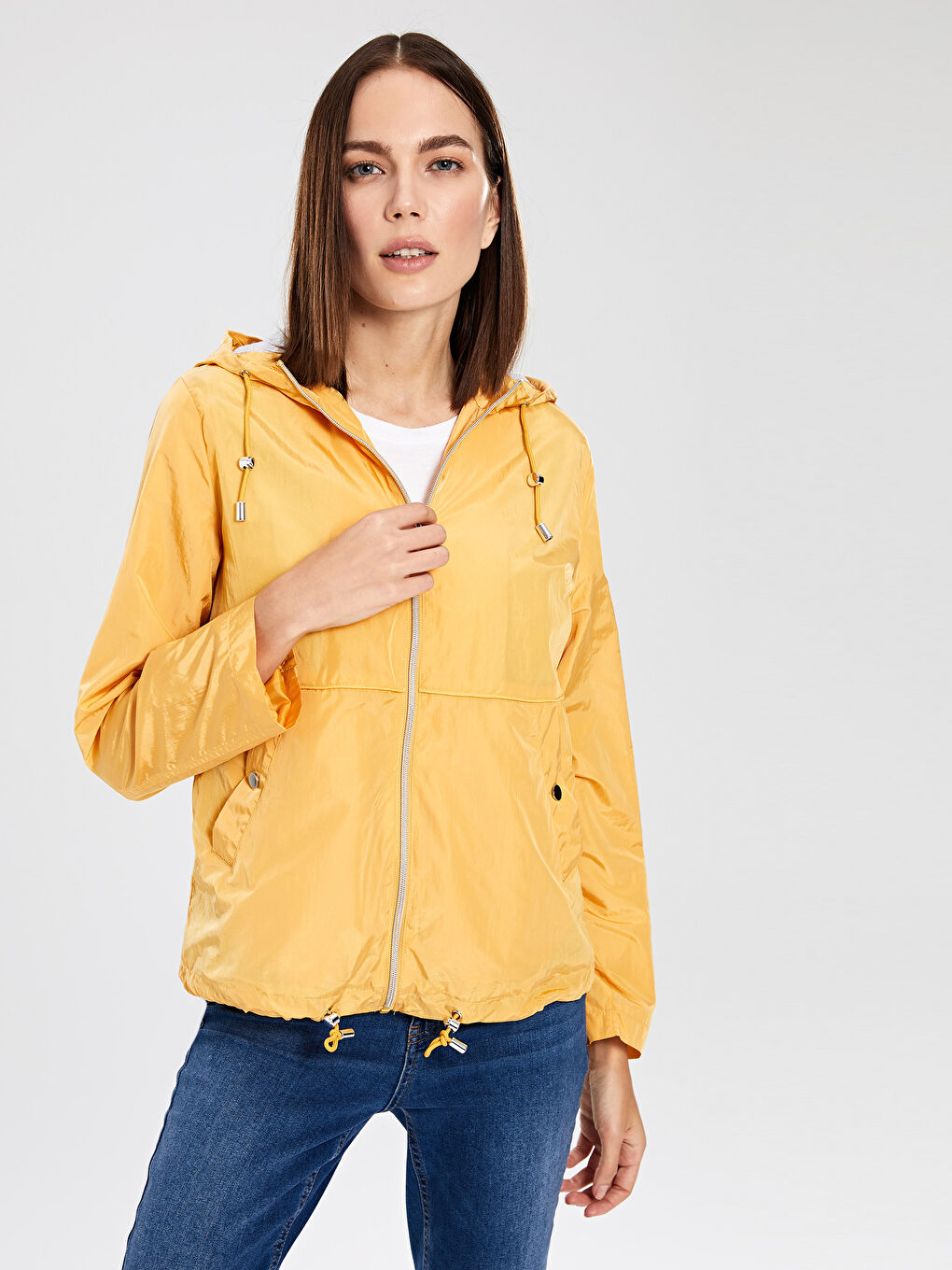 Imperméables JAUNE Femme-2