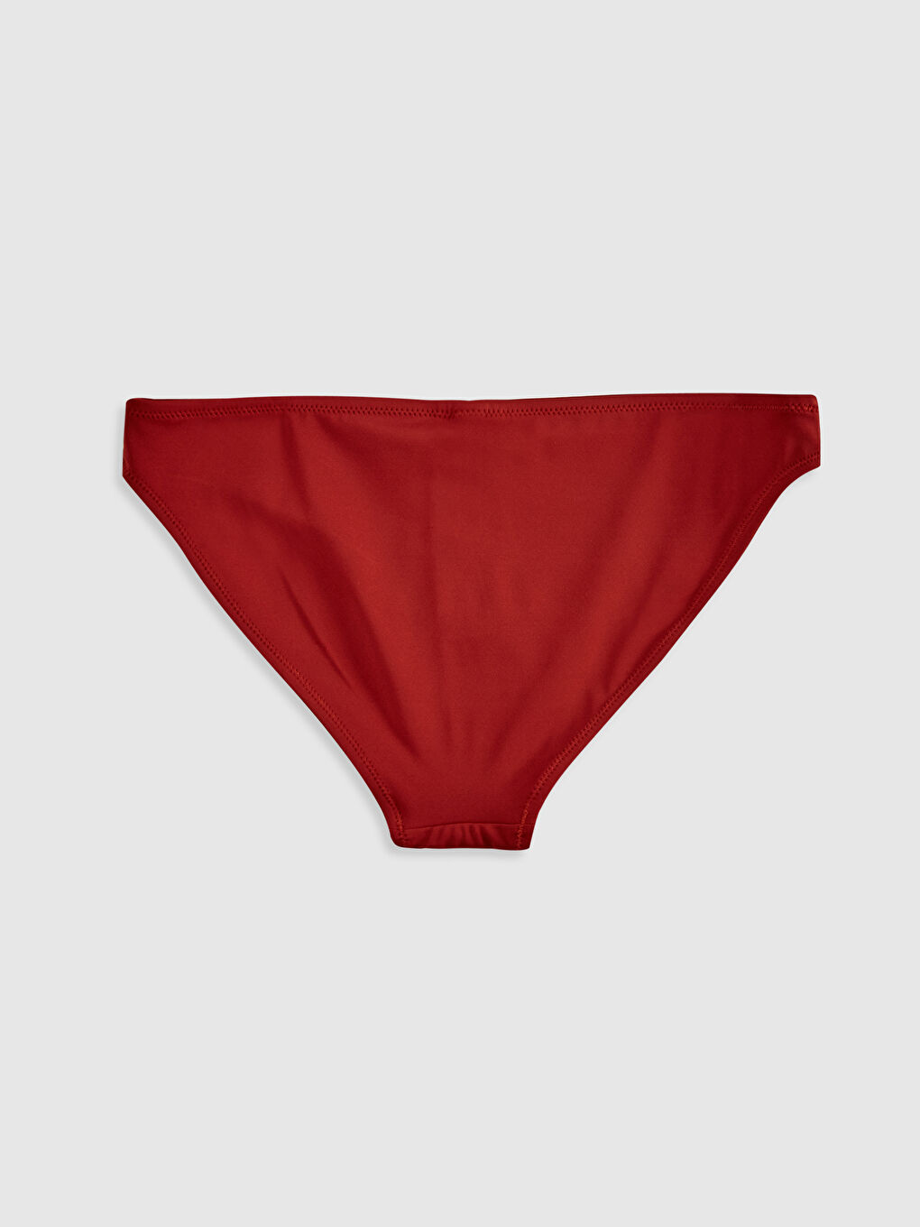 Turuncu Düz Raşel Kumaş Kadın Bikini Alt-1