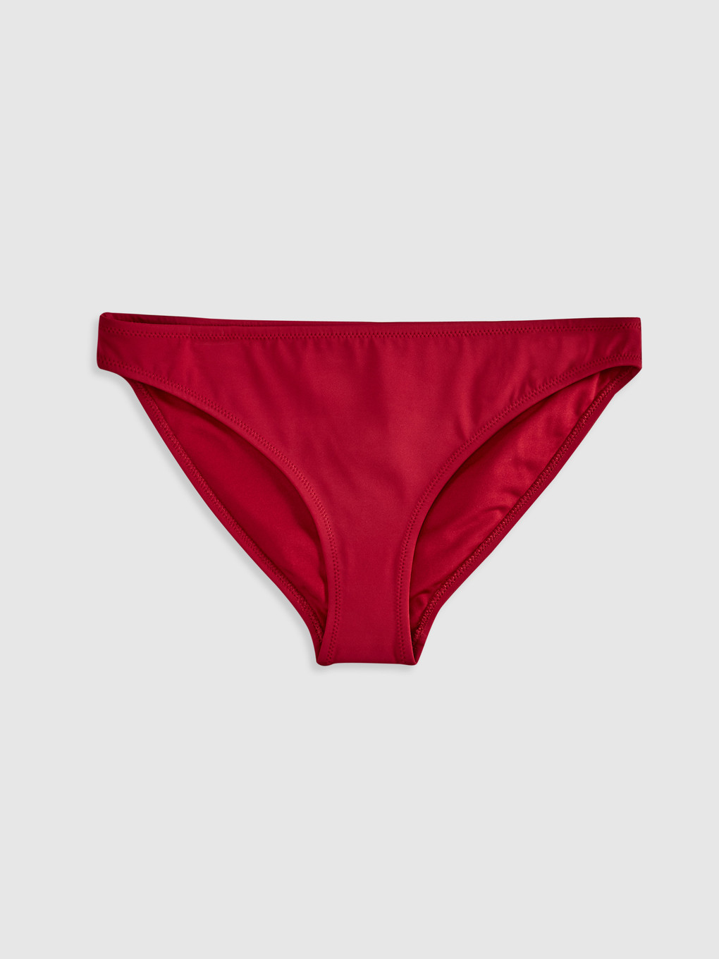 Plain Raschel Fabric Women's Bikini Bottom