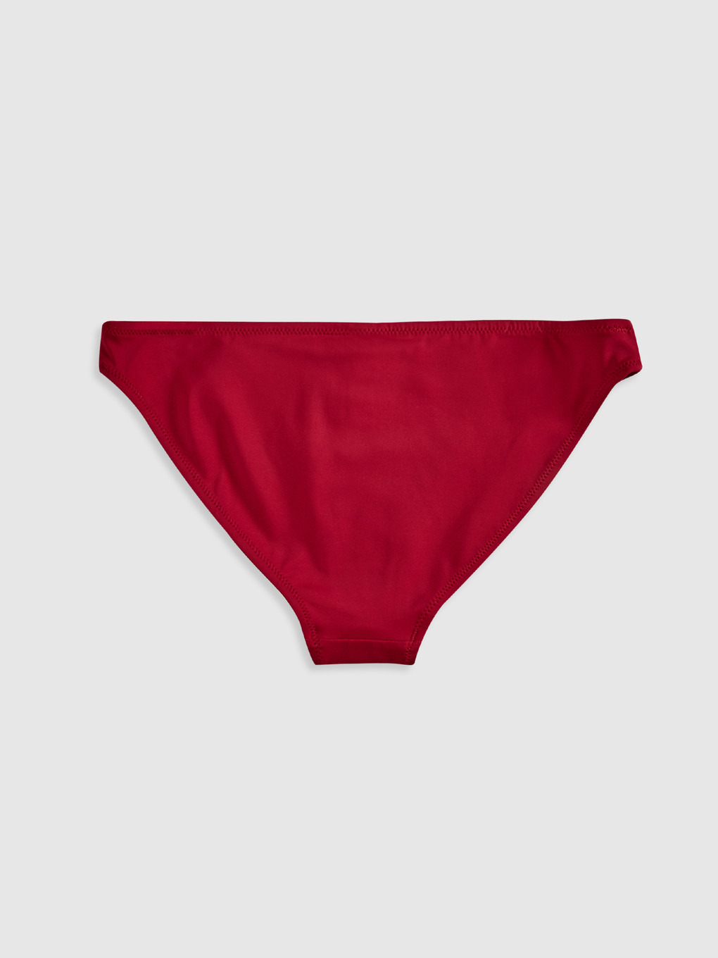 Plain Raschel Fabric Women's Bikini Bottom-1