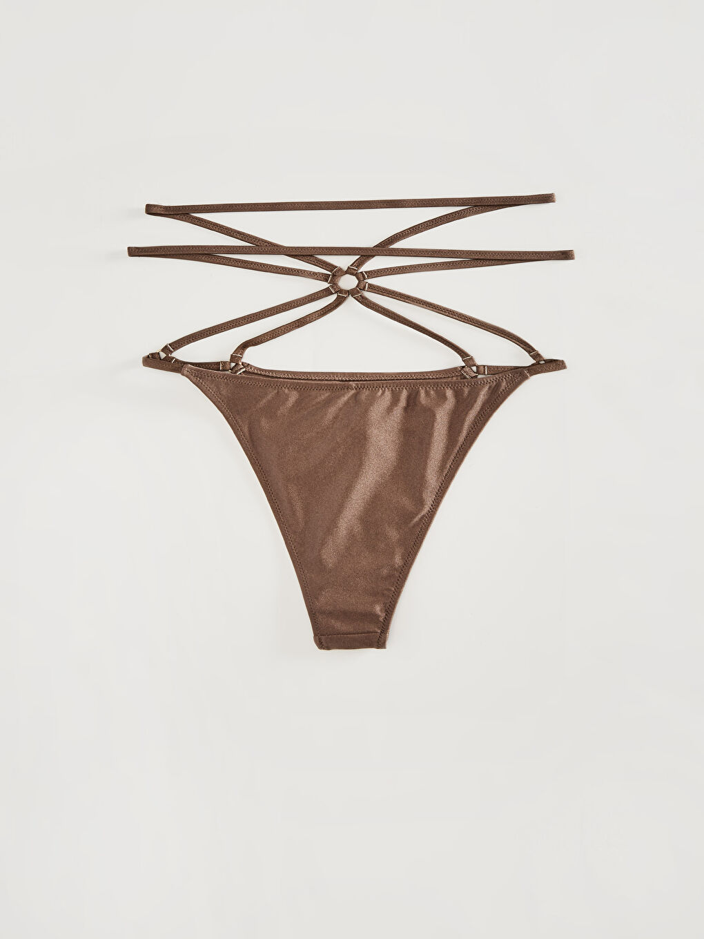 Brazilian Shiny Look Women's Bikini Bottom-1