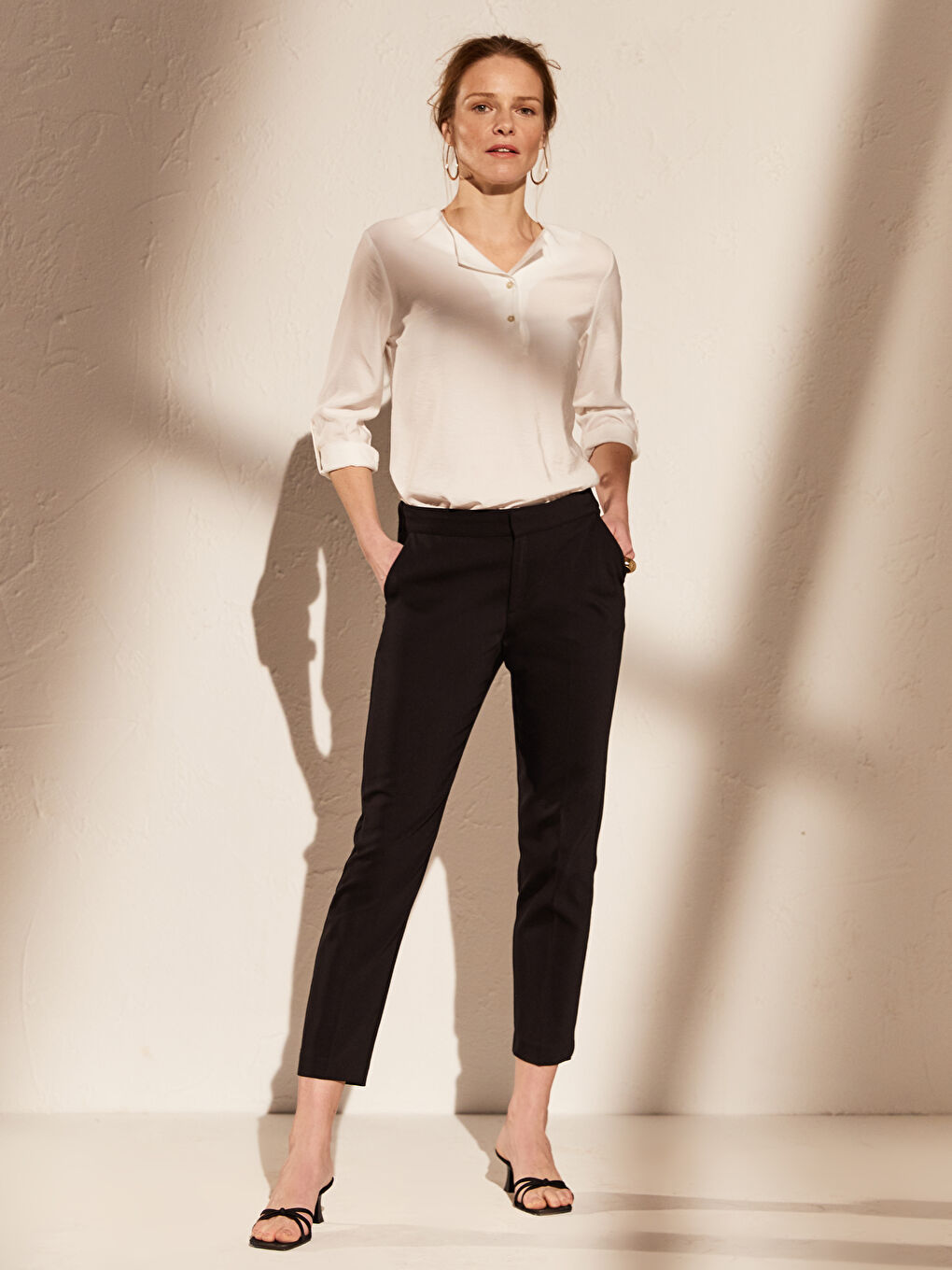 Standard Fit Women's Trousers-1