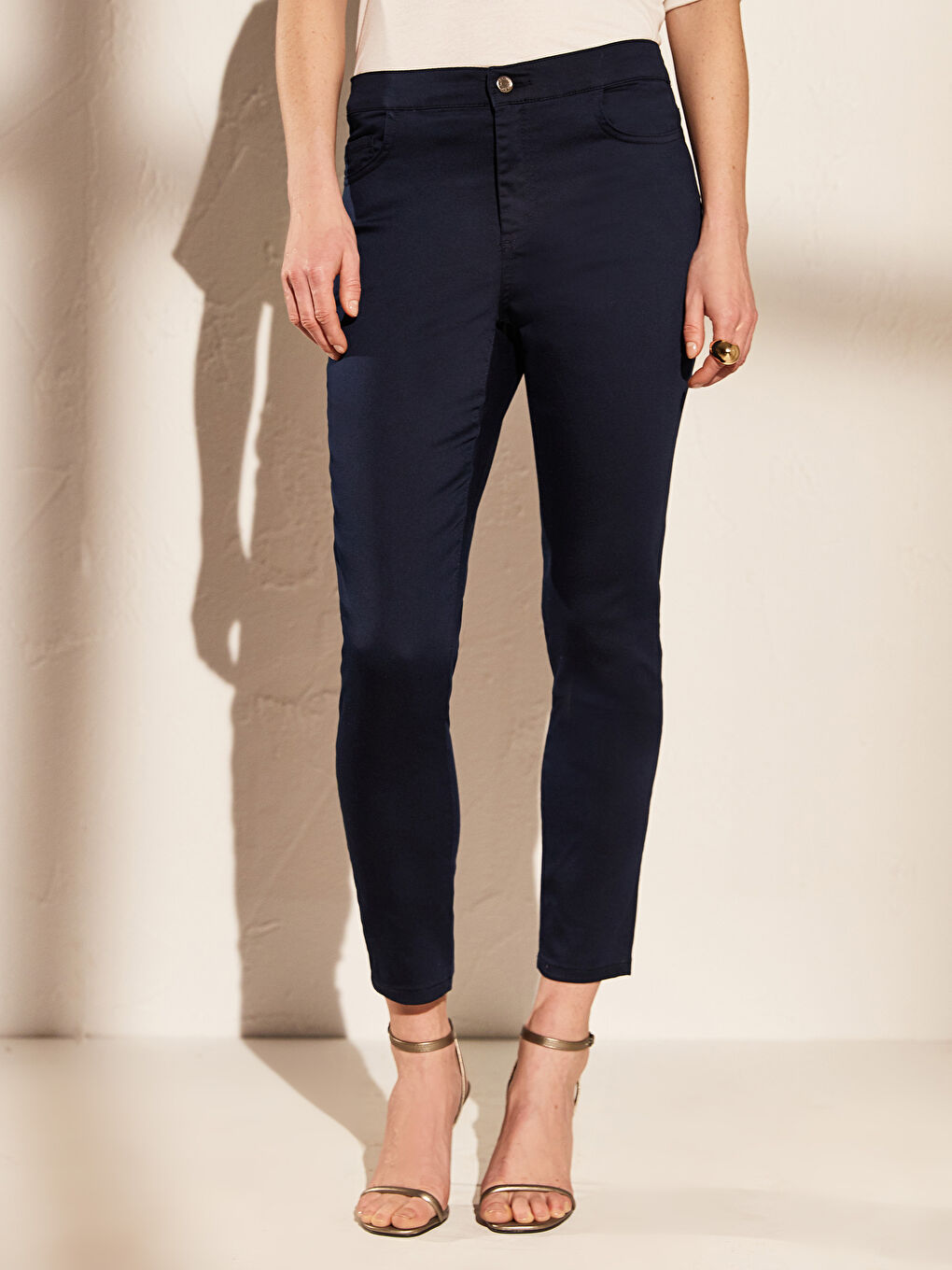 Extra Slim Fit Women's Trousers-2