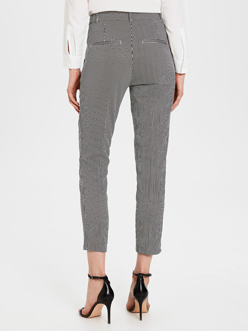 LCW Vision Normal Waist Stretchy Women Tight Trousers -0S1764Z8-LEG