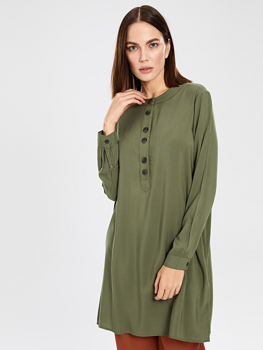 Long Sleeve Women's Tunic-2