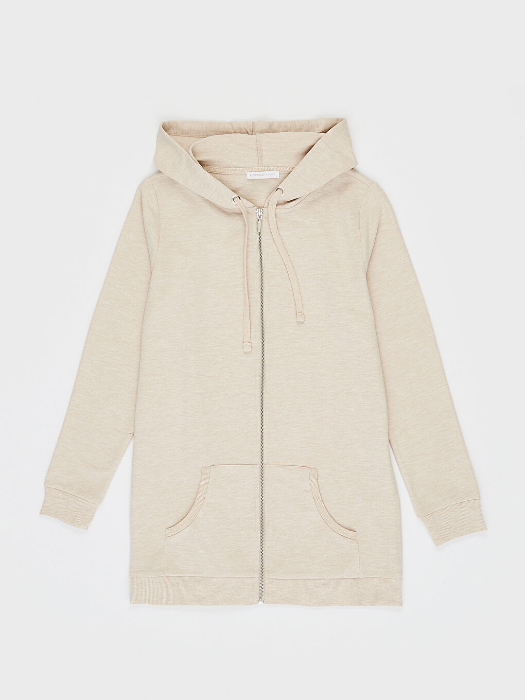 Sweat zippé BEIGE Femme-1