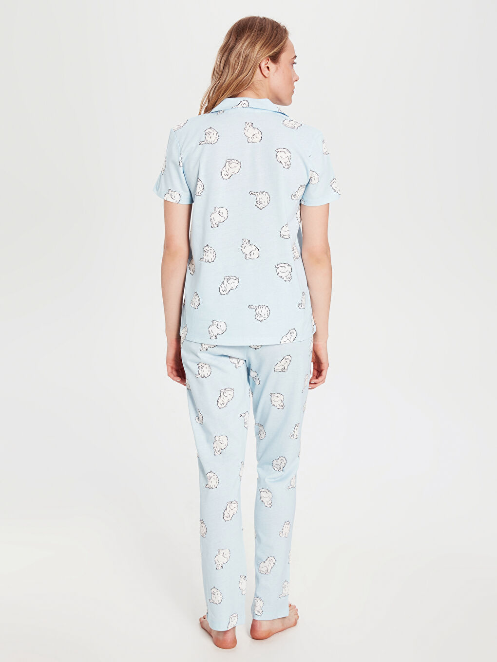 Ensemble de pyjama BLEU Femme-2