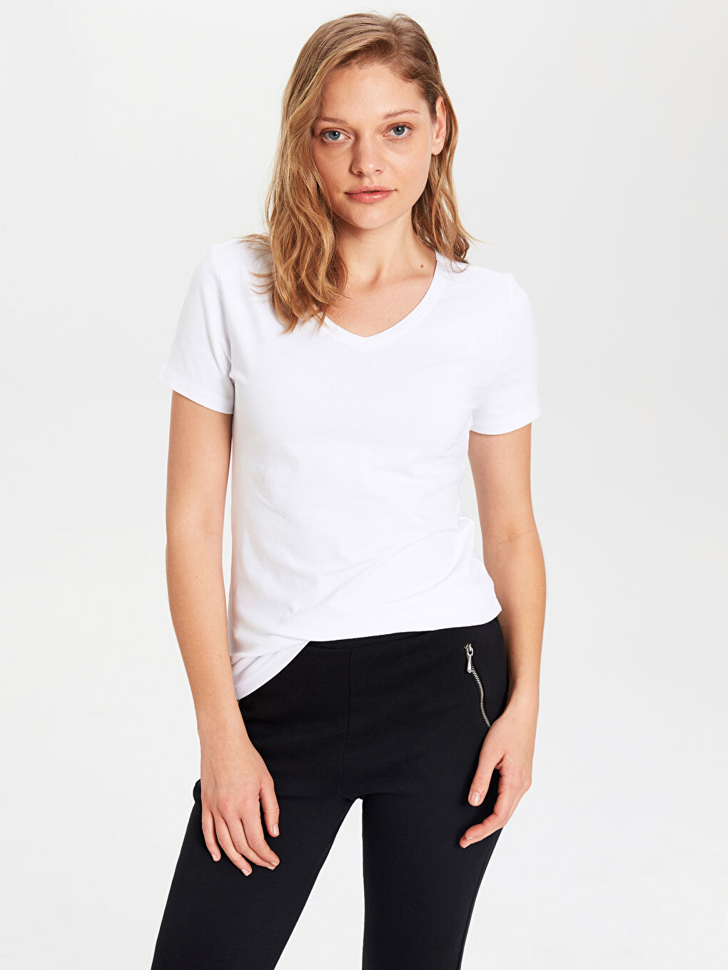 T-shirt BLANC Femme-2