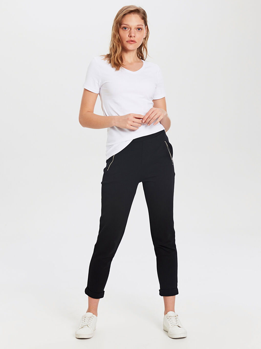 T-shirt BLANC Femme-3