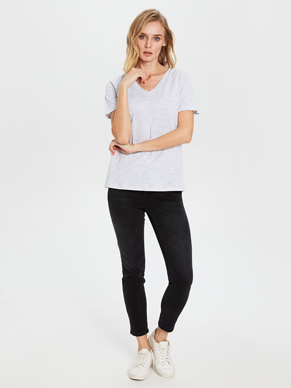 Woman GREY T-Shirt-7