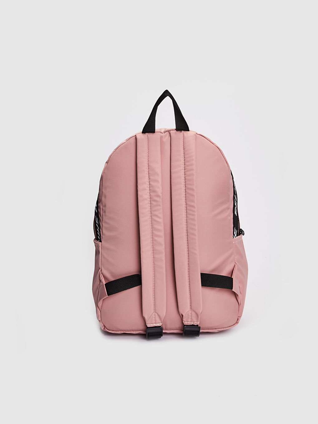 Slogan Printed Backpack-1