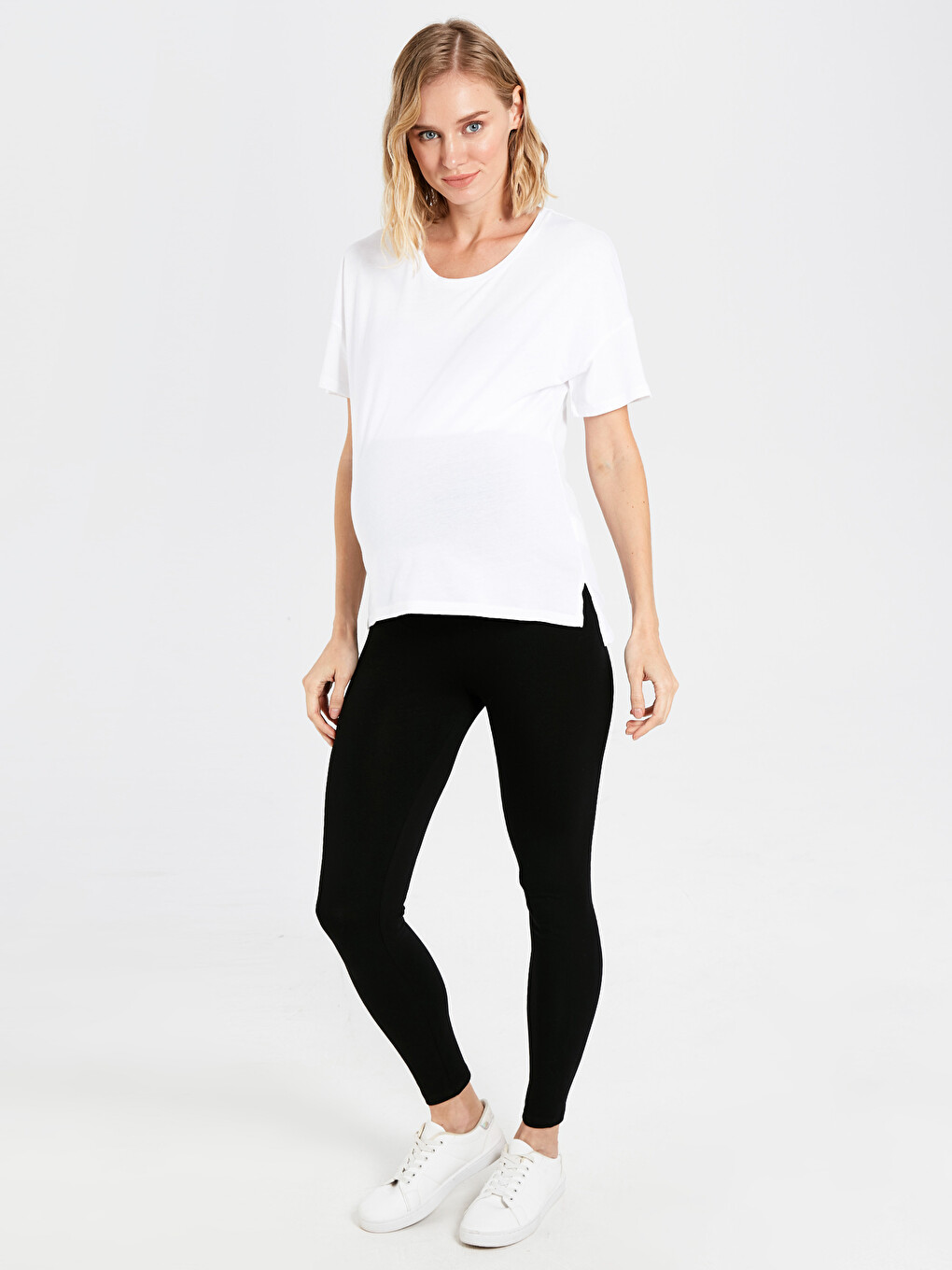Stretch Long Maternity Leggings