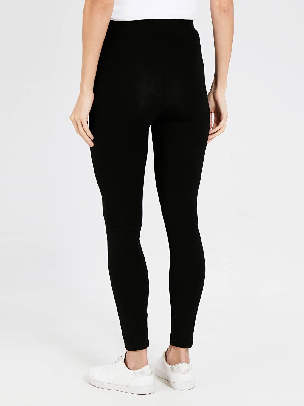 Stretch Long Maternity Leggings-2