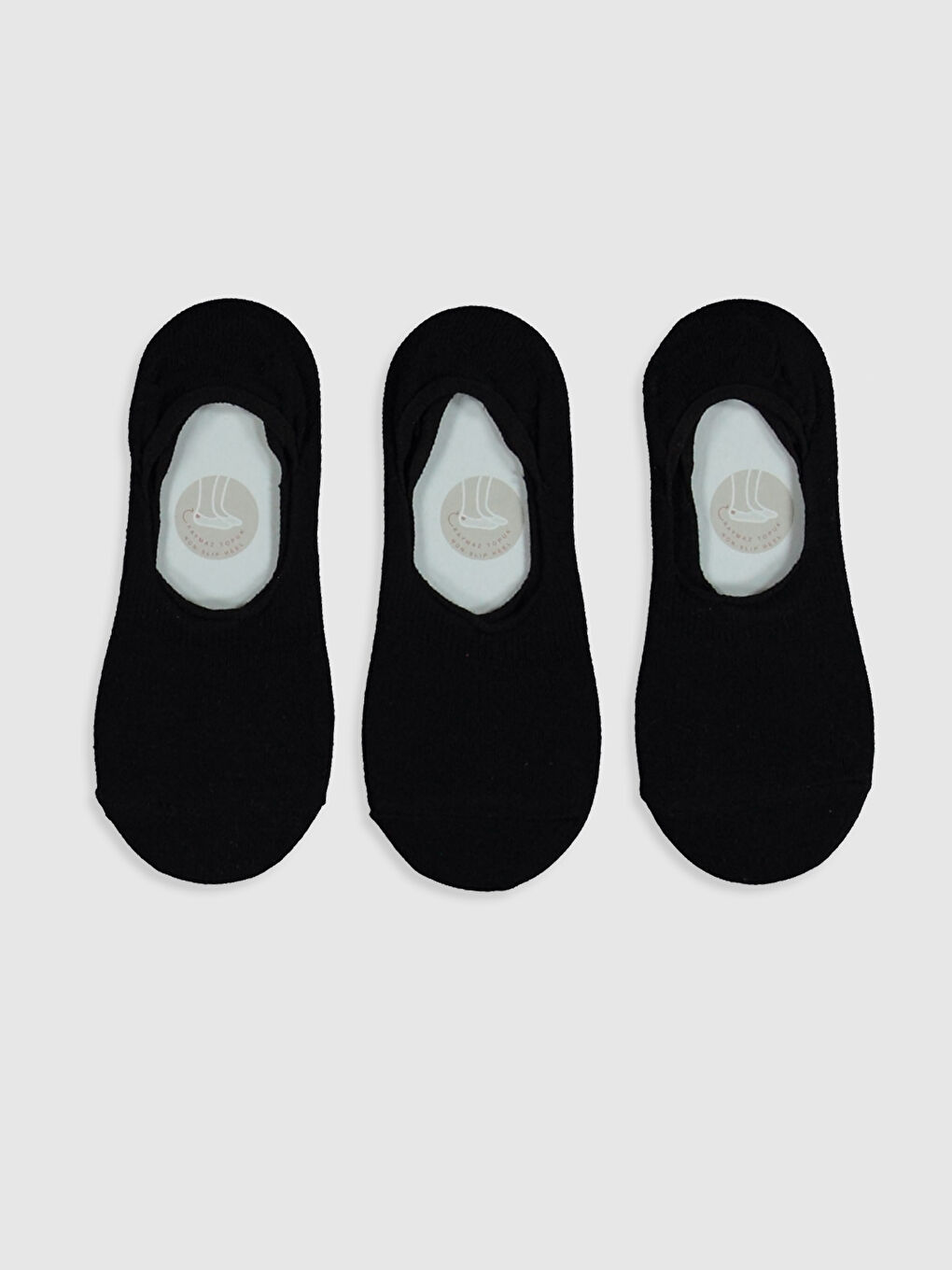 Chaussettes invisibles NOIR Femme-1