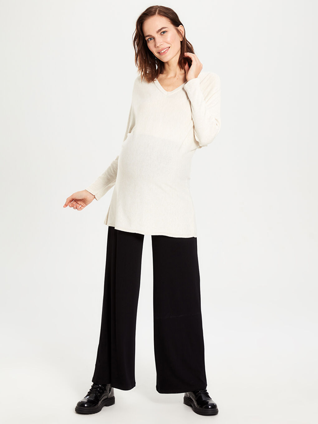 LCWAIKIKI Maternity Maternity Palazzo Pants -0S4333Z8-CVL