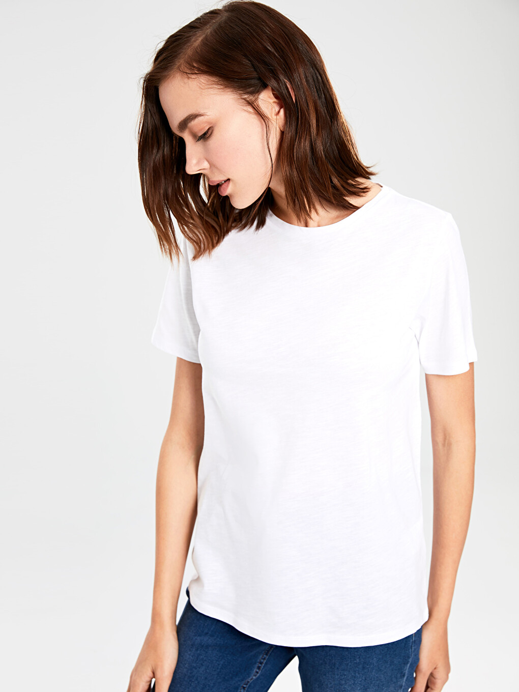 Plain Basic Cotton T-Shirt