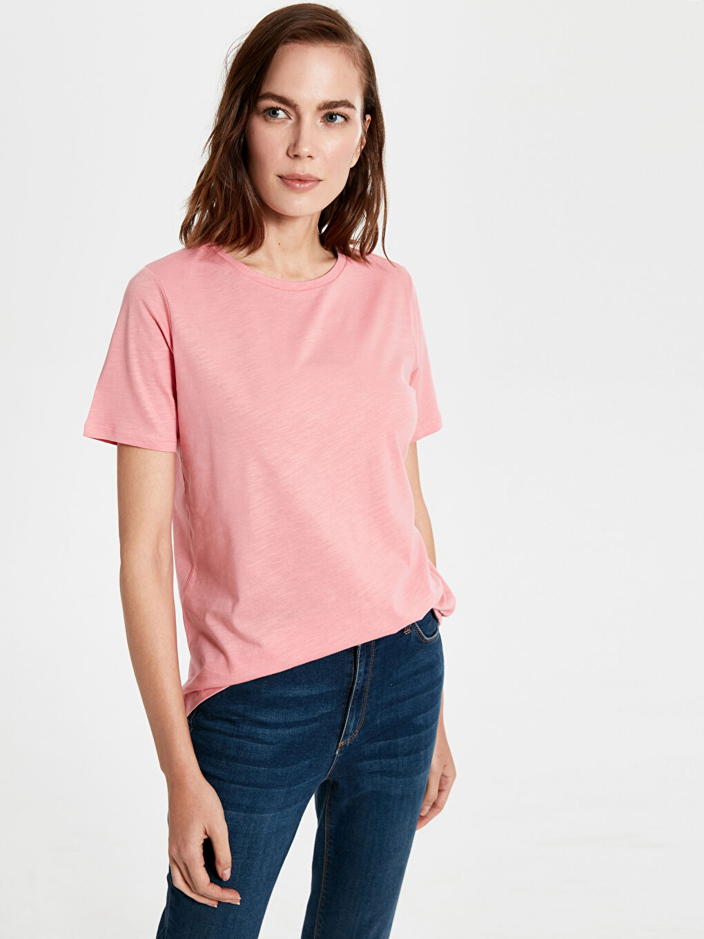 Plain Basic Cotton T-Shirt