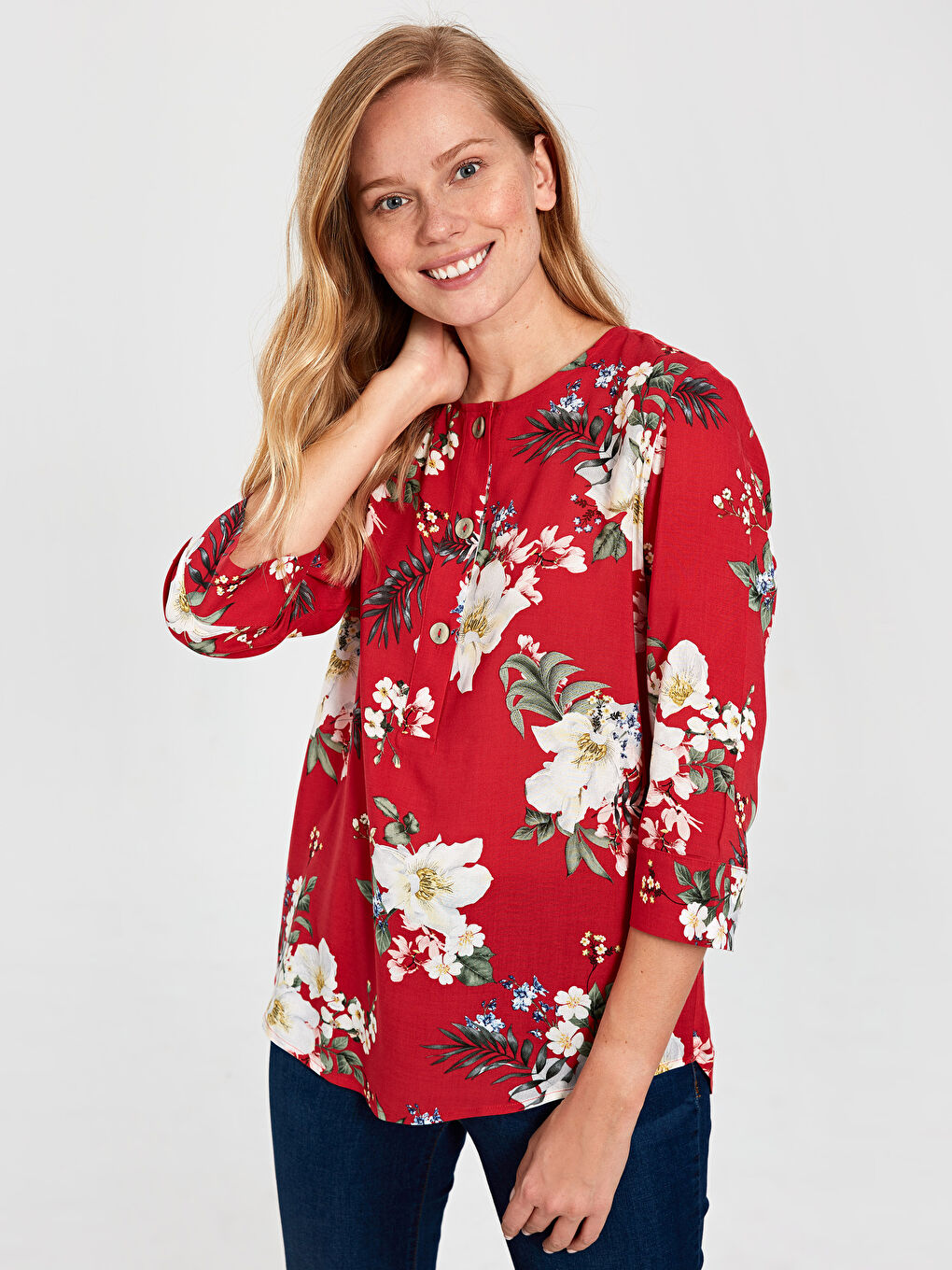 Standard Fit Women's Blouse-2