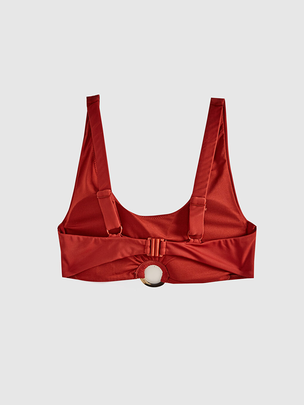 Женщины Оранжевый Верх бикини-1