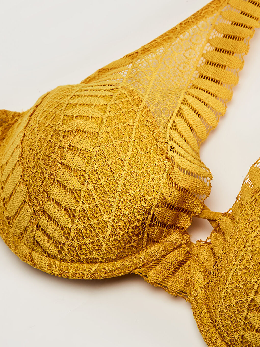 Кружевной бюстгальтер балконет-1