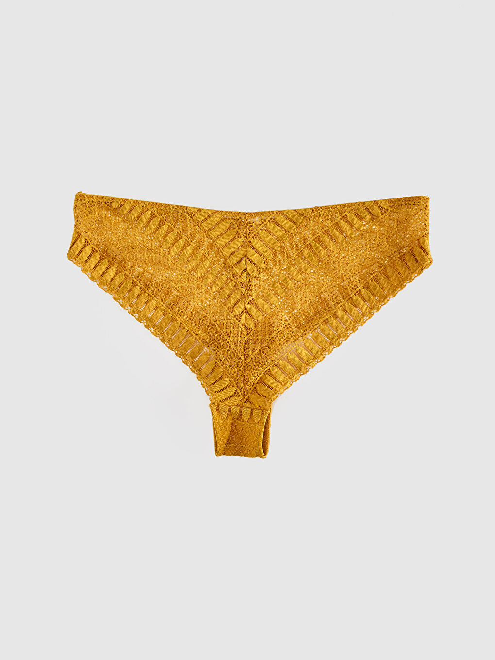 Woman YELLOW Brazilian Knickers-1