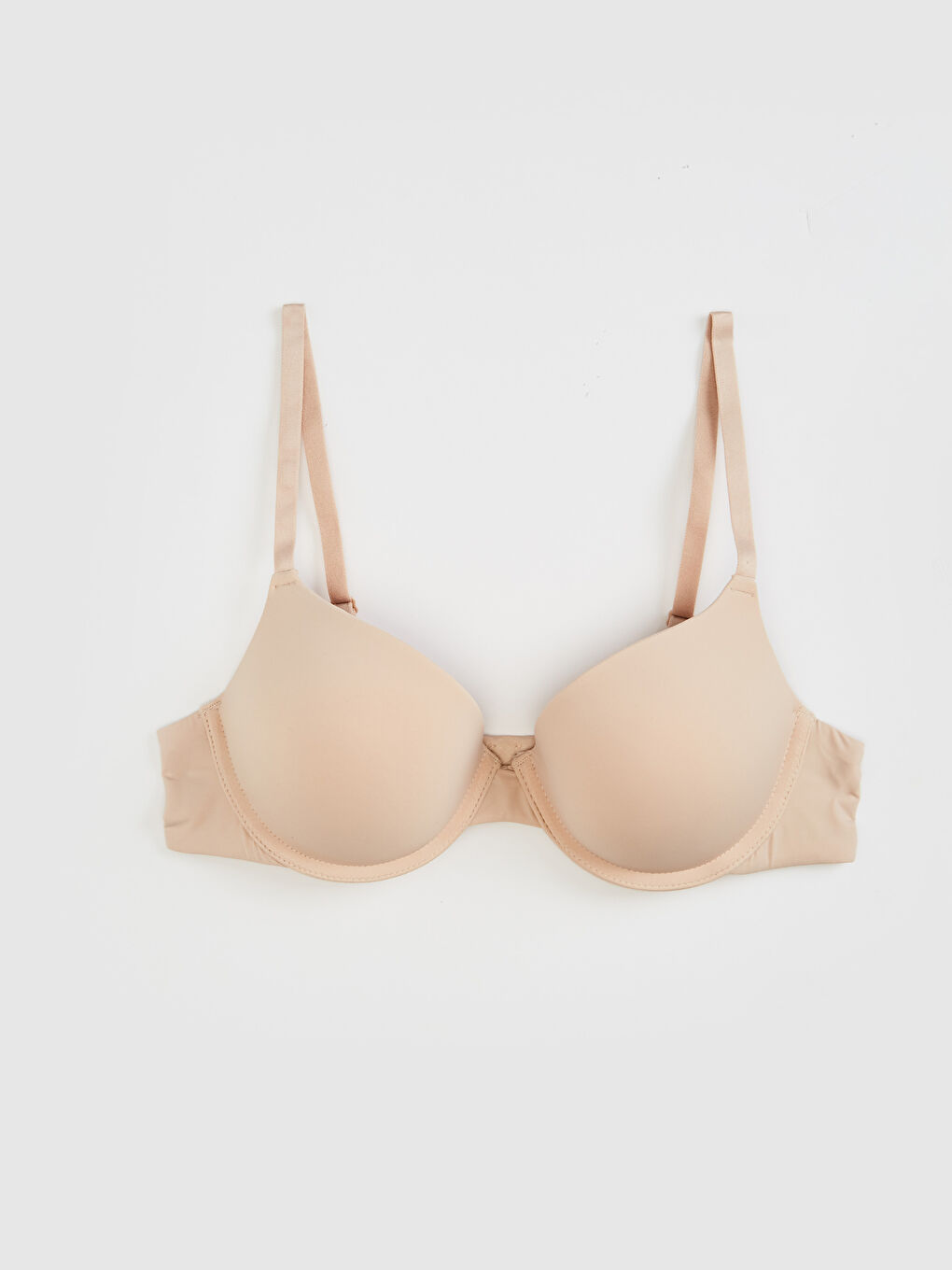 Underwire Half-Padded Plain Bra