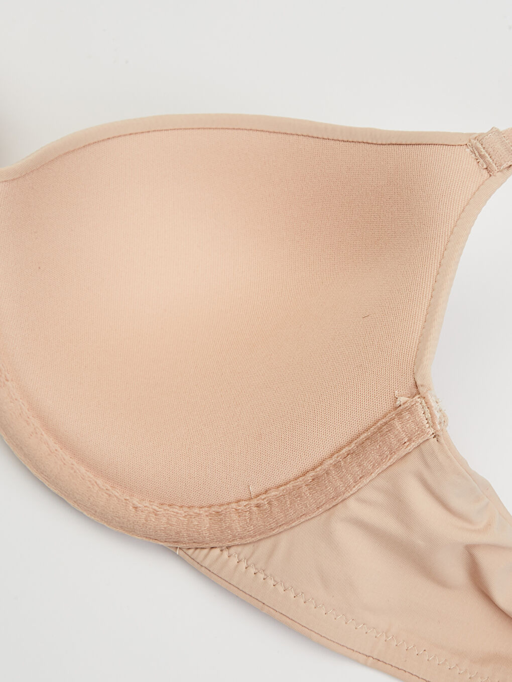 Underwire Half-Padded Plain Bra-2