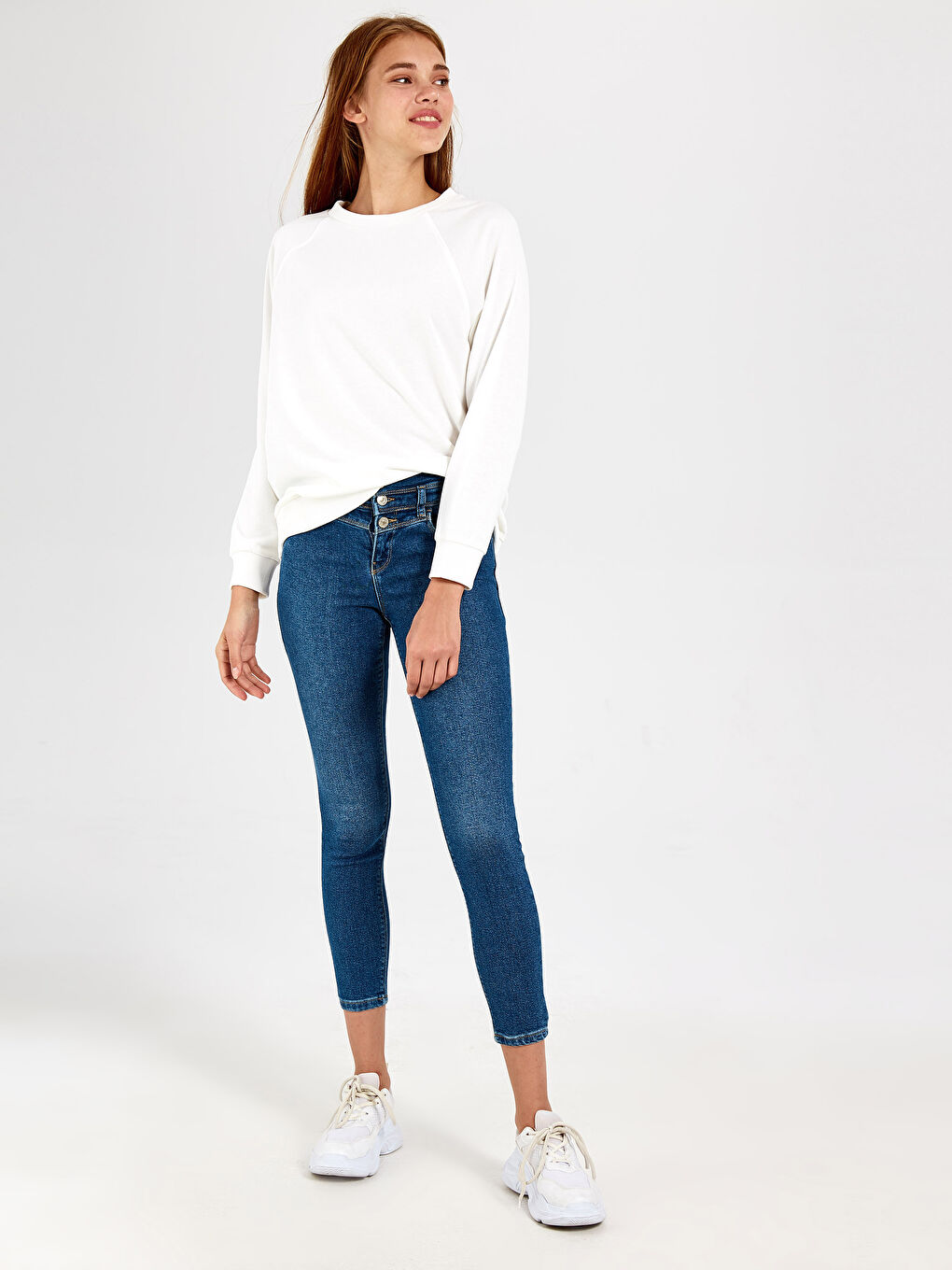 جينز نسائي بقصة جوبيتر سوبر سكيني ضيقة للغاية-1