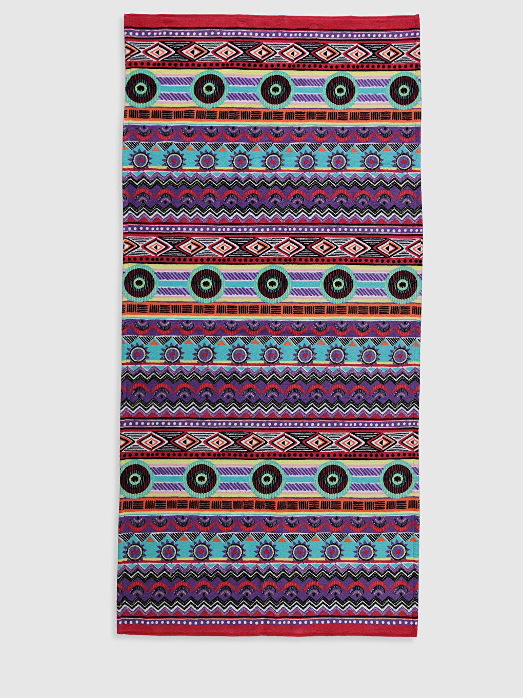 Пляжное полотенце с принтом для женщин-1