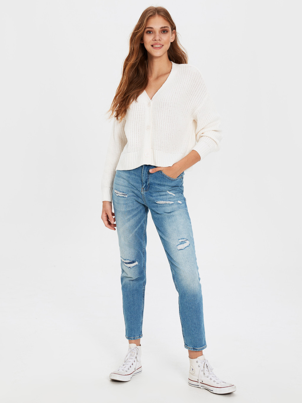 İndigo Slim Fit Kadın Jean Pantolon