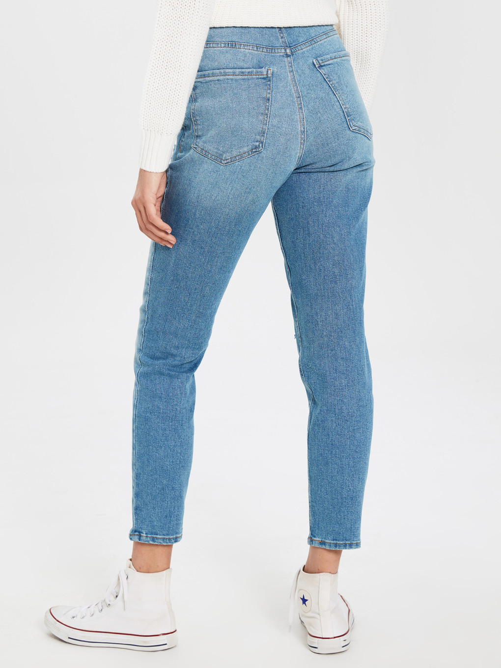 İndigo Slim Fit Kadın Jean Pantolon-2