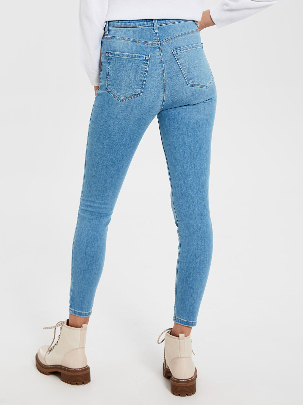 İndigo Jüpiter Süper Skinny Fit Kadın Jean Pantolon-2