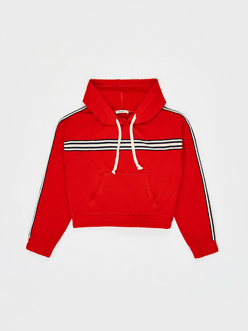 Hooded Long Sleeve Women's Sweatshirt-1