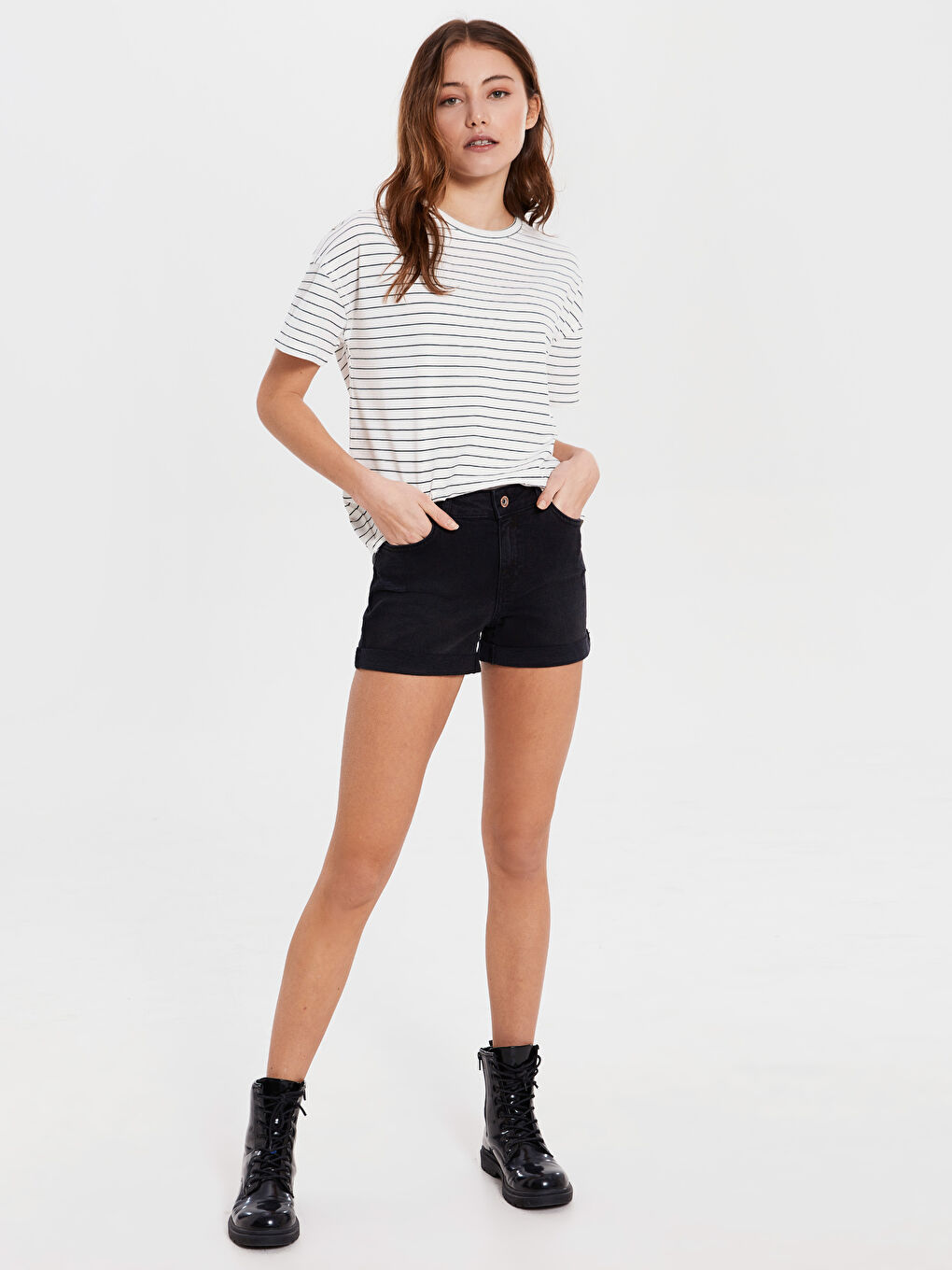 Әйелдерге арналған джинс шорты-2