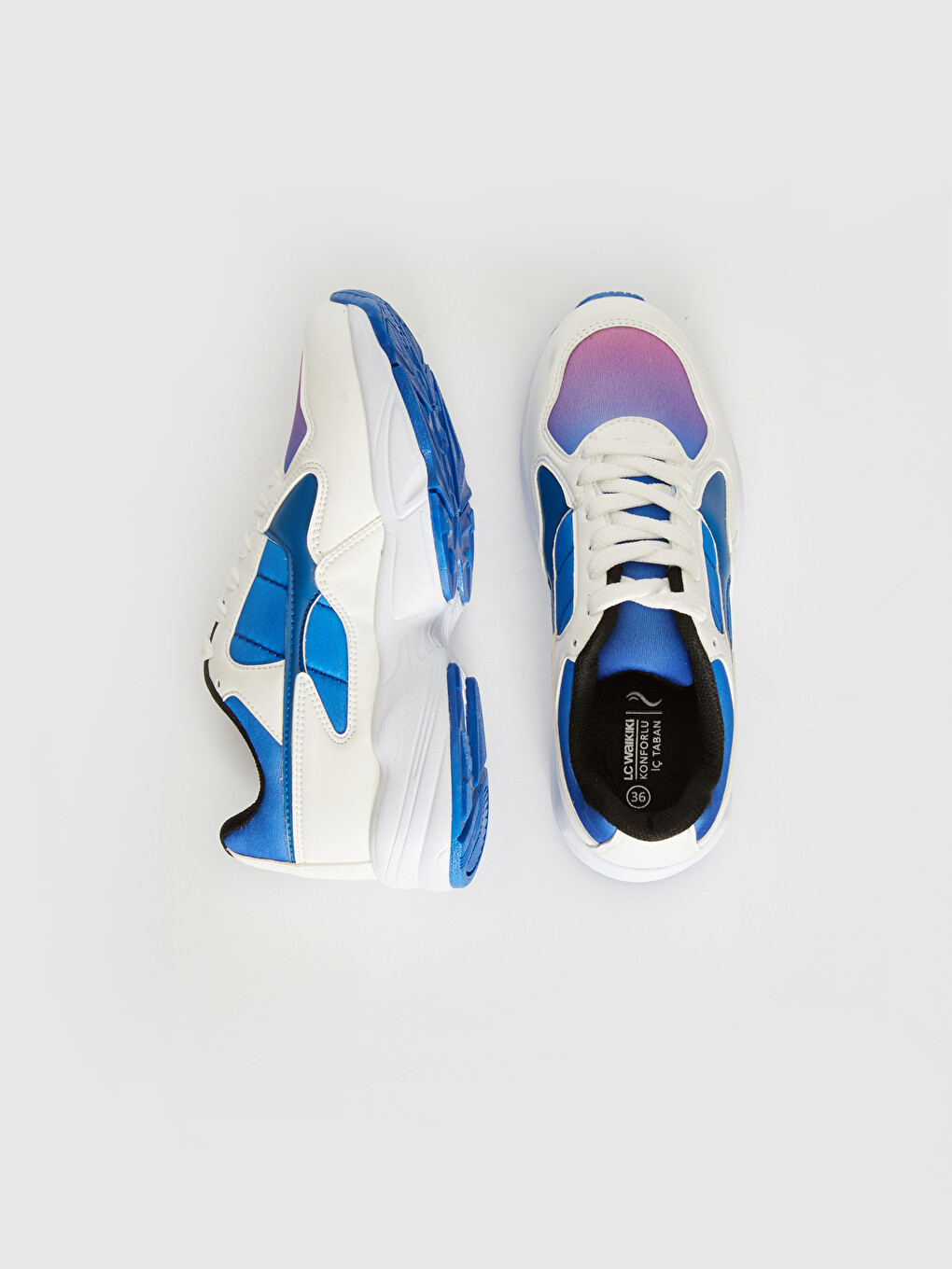 Woman Blue Sneakers-1