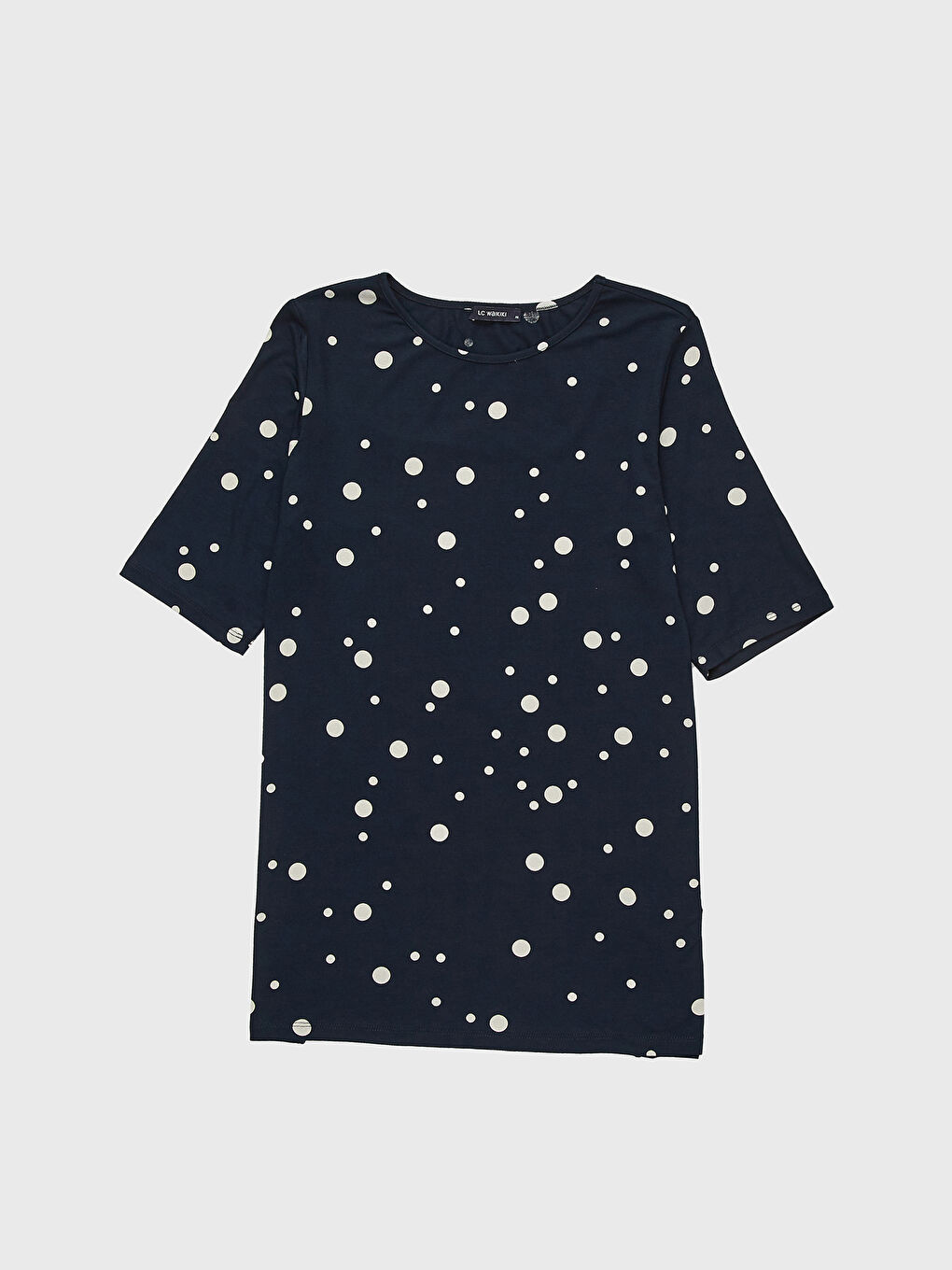 Жінка ТЕМНО-СИНІЙ Футболка-1