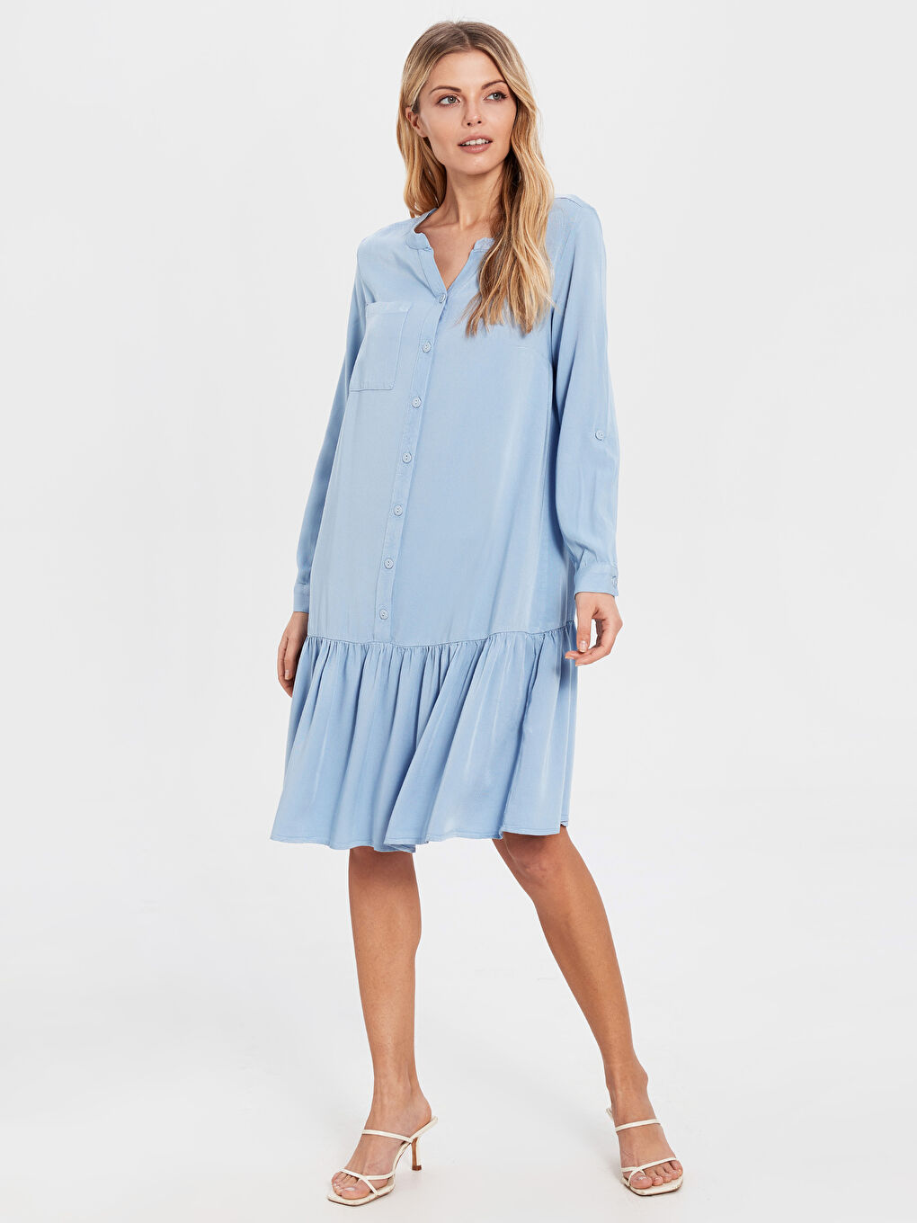Robe BLEU Femme-2