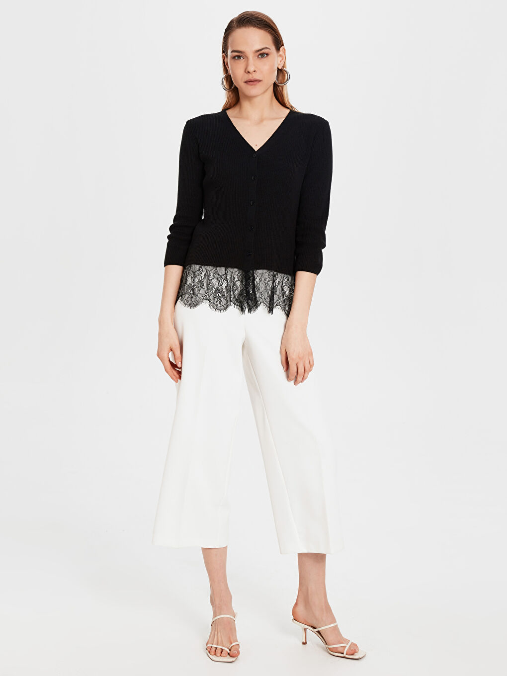 Cardigan NOIR Femme-3