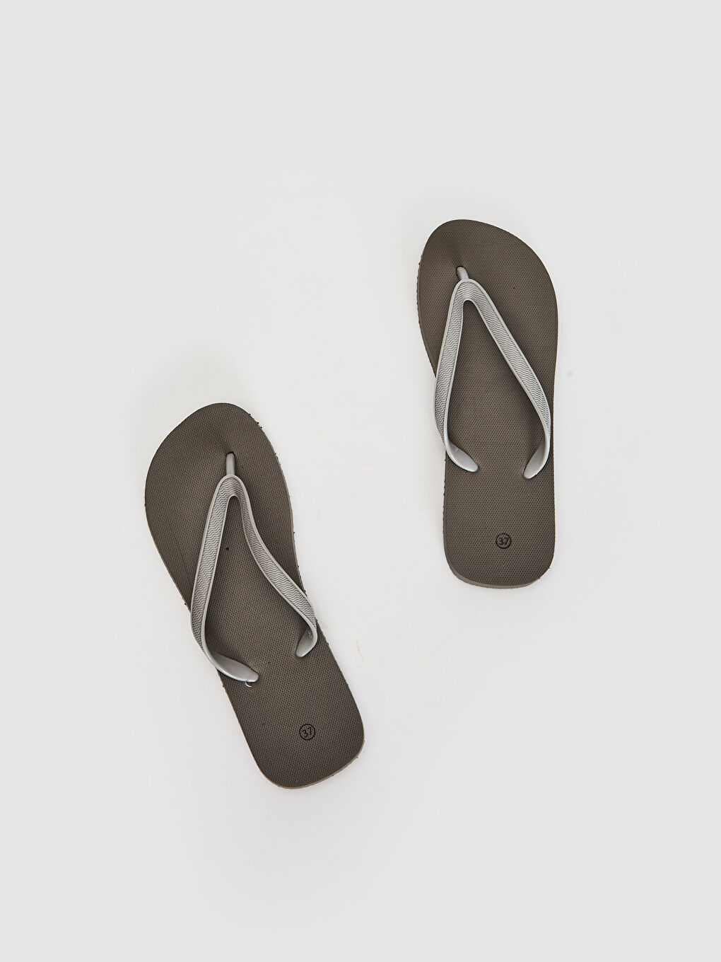 Gri Kadın Parmak Arası Plaj Terliği